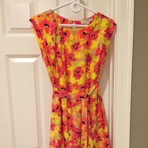 Loft Satin Sheath dress